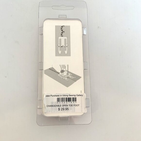 Husqvarna Viking Changeable Quilters Open Toe Foot 413237845 New Genuine - Picture 4 of 4